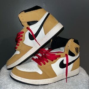 Air Jordan 1 OG High leather and suede size 10